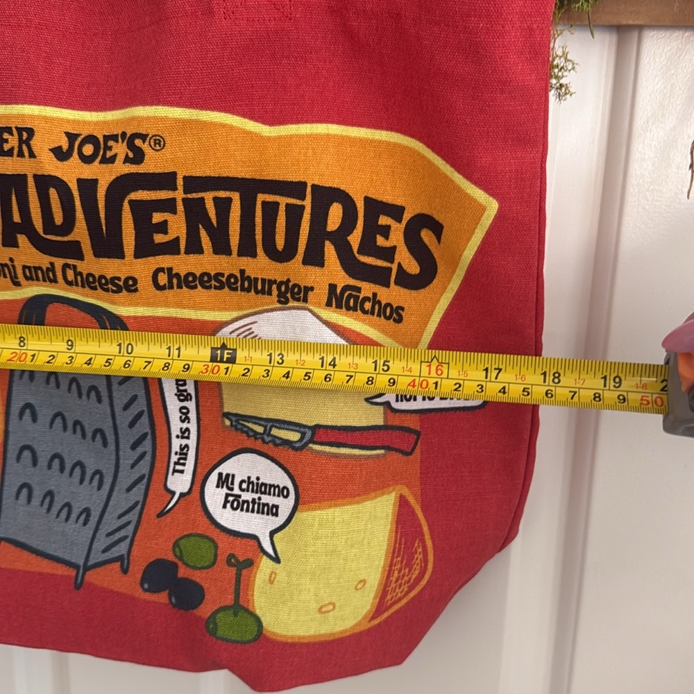 Trader Joes Cheese Canvas Bag 🧀 - Picture 8 of 9